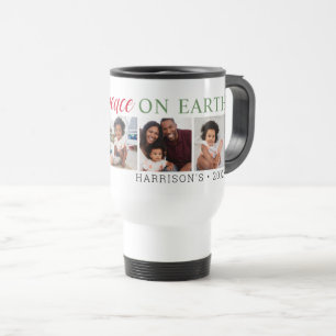 Mug De Voyage Festive Paix sur Terre Photos Holiday