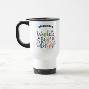 Mug De Voyage Fête des mères GIGI personnalisées Anniversaire No