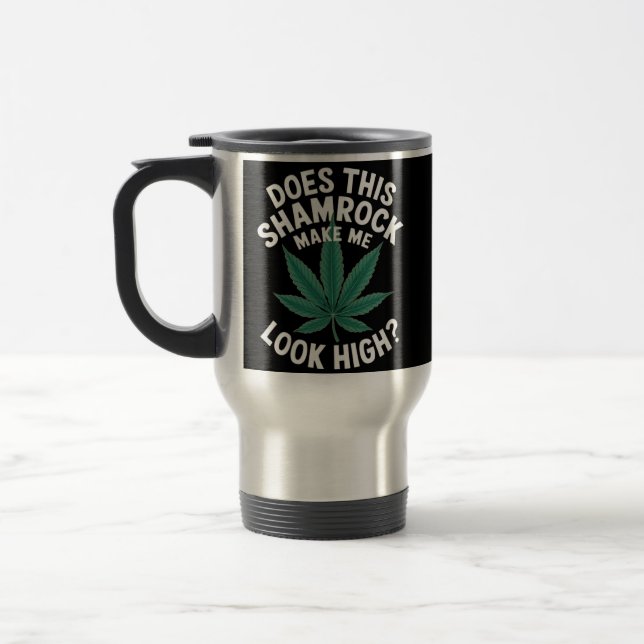 Mug De Voyage Fête drôle de Saint-Patrick pour gars Grande Parad (Gauche)