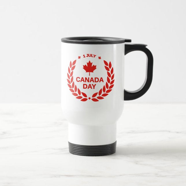 Mug De Voyage Fête du Canada-24658 (Droite)