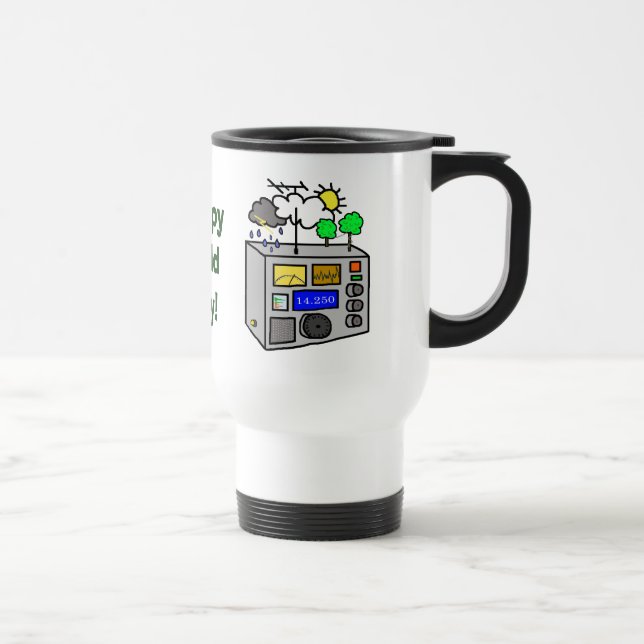 Mug De Voyage Fête du Jambon Radio Musique (Droite)