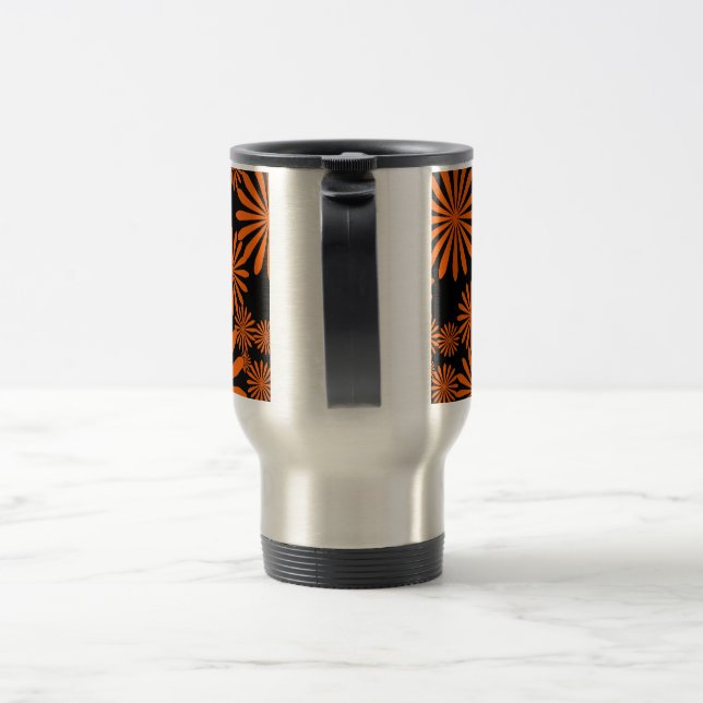 Mug De Voyage Feu orange (Poignée)