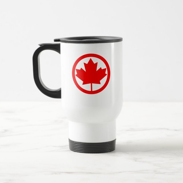 Mug De Voyage Feuille d'érable du Canada (Gauche)