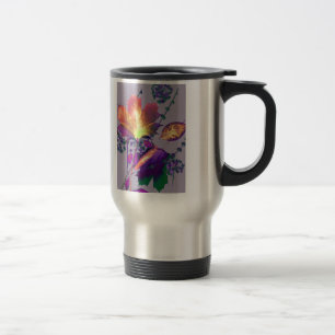 Mug De Voyage Feuilles d'automne à Lilac