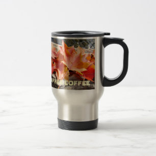 Mug De Voyage Feuilles d'automne CAFE CAFE CAFE CAFE