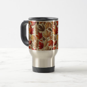 Mug De Voyage feuilles d'automne classiques