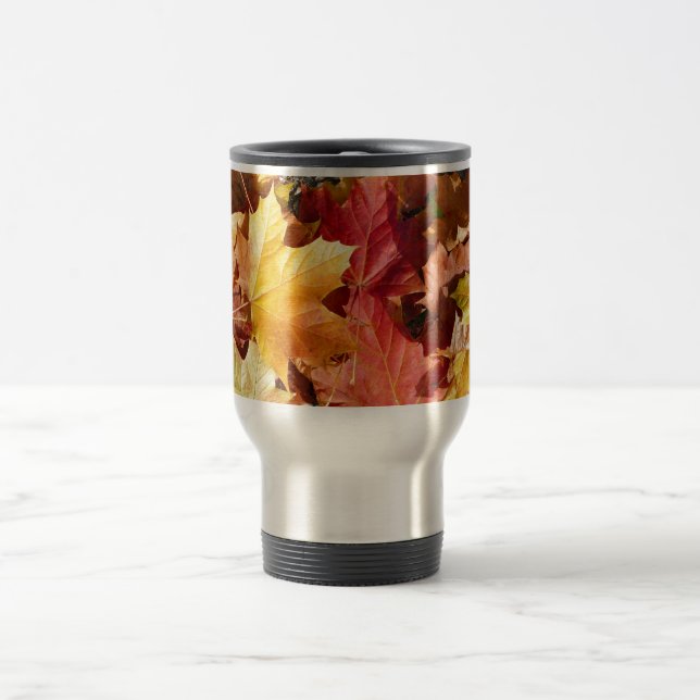 Mug De Voyage Feuilles d'automne - Etonnant! (Centre)