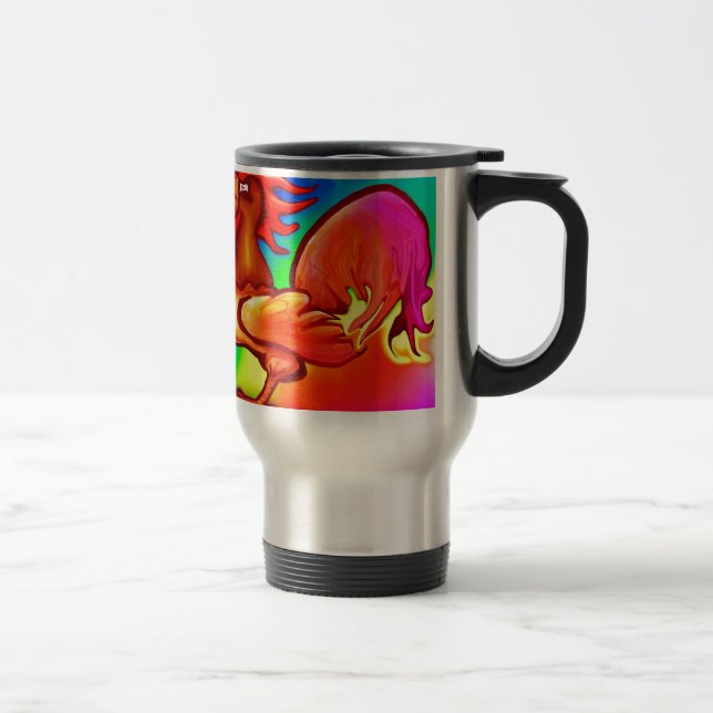 Mug De Voyage Fiche d'incendie (Droit)