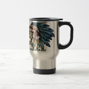 Mug De Voyage Fier Amérindien