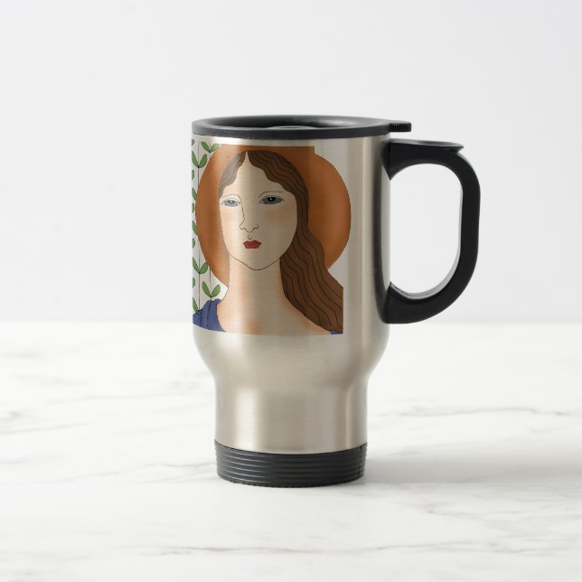 Mug De Voyage Fier d'être biologique (Droit)