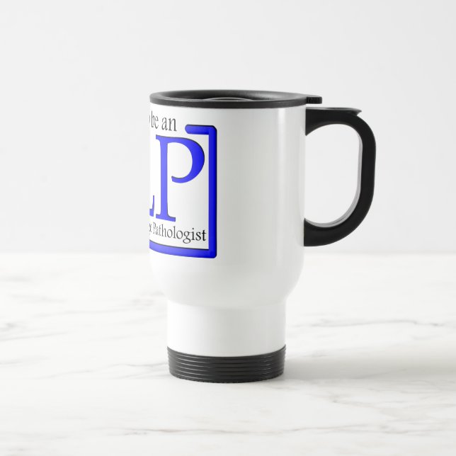 Mug De Voyage Fier d'être un SLP (Droite)