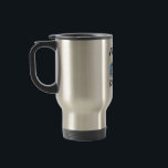 Mug De Voyage Fier drapeau de fille de la Garde côtière américai<br><div class="desc">Fier drapeau de fille de la Garde côtière américaine Héros américains</div>