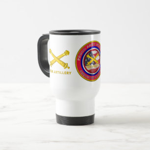 Mug De Voyage Fière Armée de terre Vétéran de campagne Artilleri
