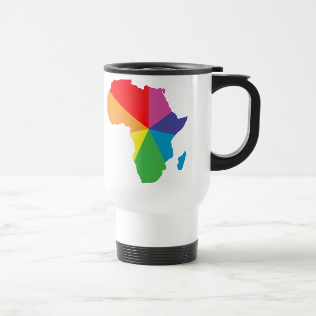 Mug De Voyage fierté africaine. (Droite)