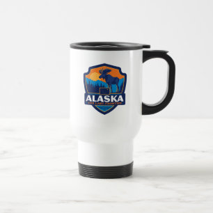 Mug De Voyage Fierté de l'État Alaska