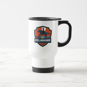 Mug De Voyage Fierté de l'État Delaware