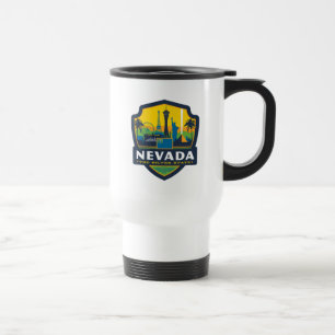 Mug De Voyage Fierté de l'État   Nevada