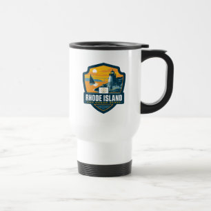 Mug De Voyage Fierté de l'État Rhode Island
