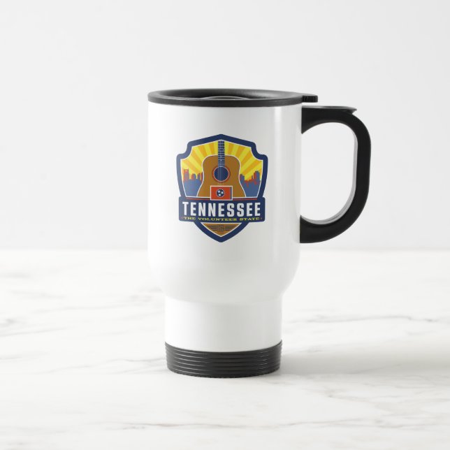 Mug De Voyage Fierté de l'État | Tennessee (Droite)