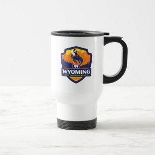 Mug De Voyage Fierté de l'État   Wyoming