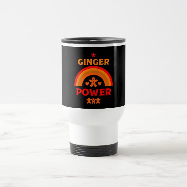 Mug De Voyage Fierté des cheveux de gingembre (Centre)
