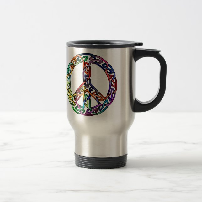 Mug De Voyage Fierté et paix (Droit)