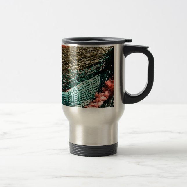 Mug De Voyage Filets de pêche (Droit)