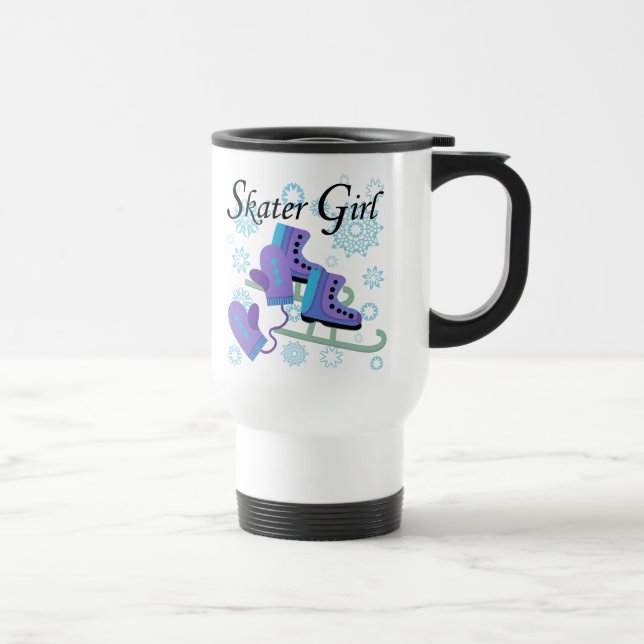 Mug De Voyage Fille de patineur (Droite)
