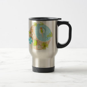Mug De Voyage Fille de piscine en bikini plage d'été