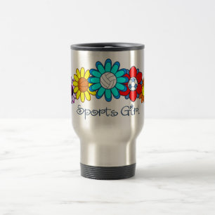 Mug De Voyage Fille de sports - volleyball