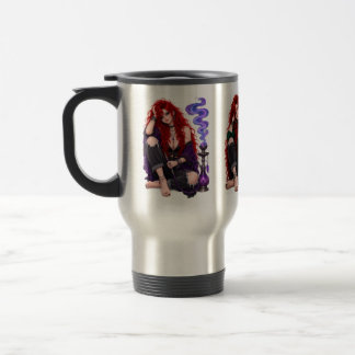 Mug de voyage Fille Narguilé Tons de Bijoux
