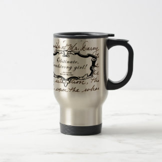 Mug De Voyage Fille obstinée et entêtée !
