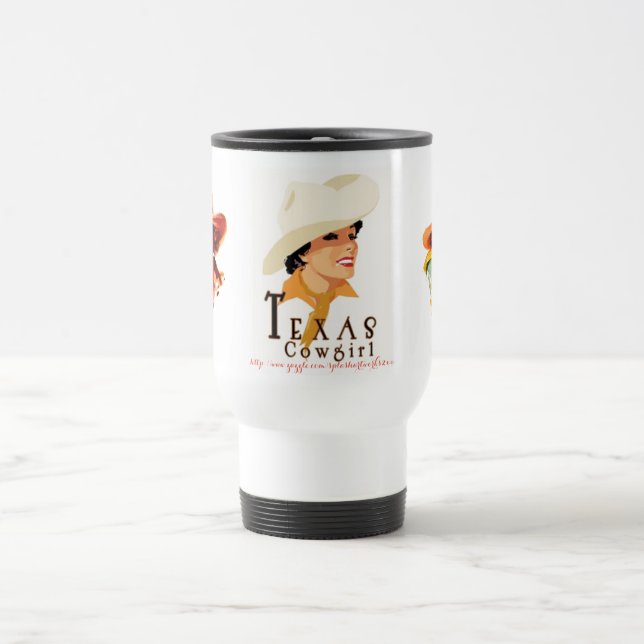 Mug De Voyage "Filles de vaches du Texas" (Centre)