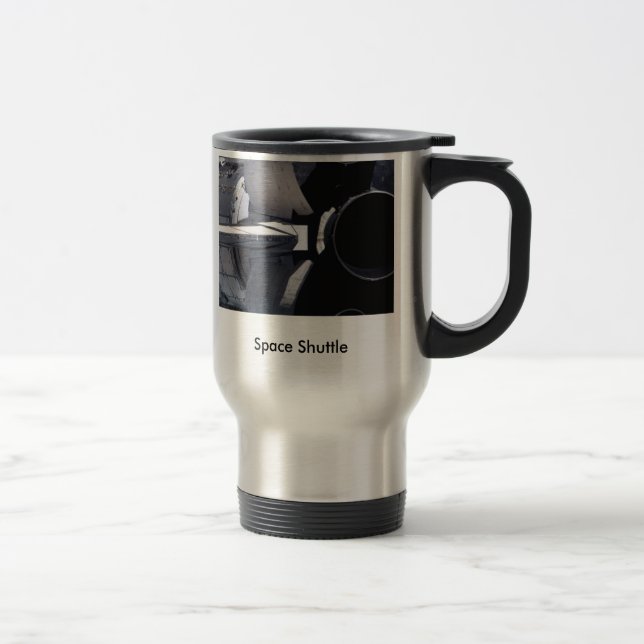Mug De Voyage Fin de navette spatiale, navette spatiale (Droit)
