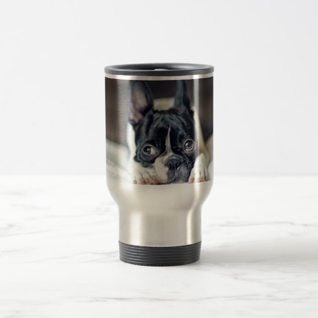 Mug De Voyage Fina Boston Terrier (Centre)