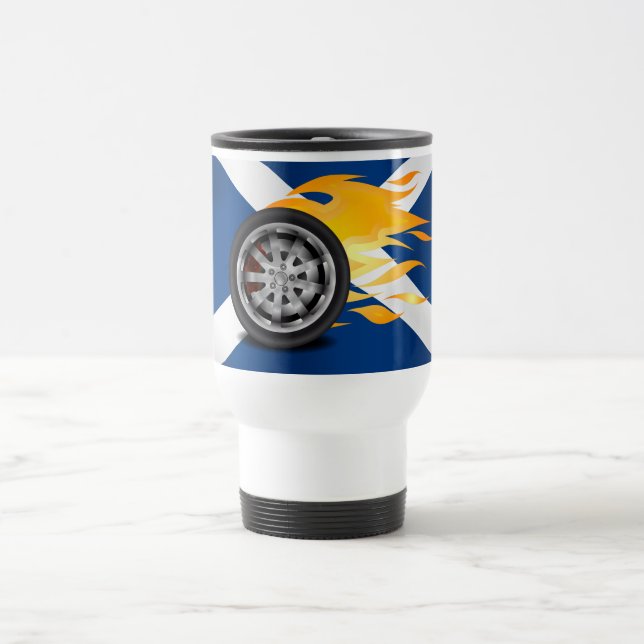 Mug De Voyage Fire, Alloy Écosse (Centre)
