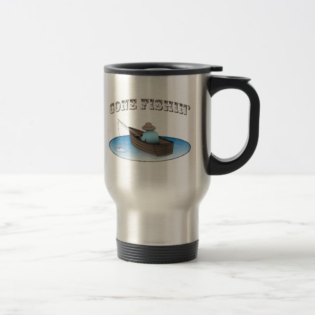 Mug De Voyage Fishin allé (Droit)