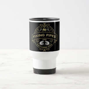 Mug De Voyage Fixation des tuyaux et des brochettes à capter