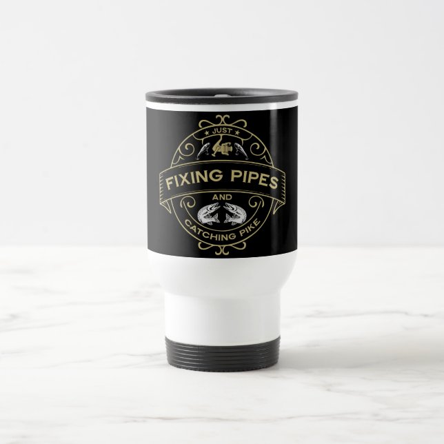 Mug De Voyage Fixation des tuyaux et des brochettes à capter (Centre)