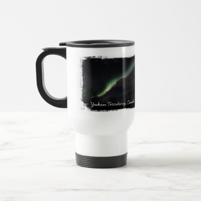 Mug De Voyage Flamme de Borealis de l'aurore d'ABS (Gauche)