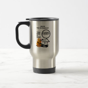 Mug De Voyage Flamme féministe Smash le patriarcat RBG 9