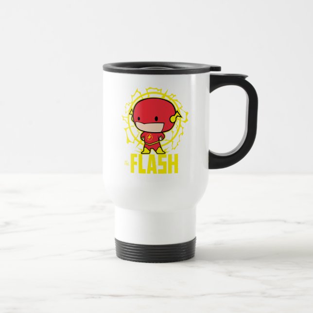 Mug De Voyage Flash Chibi Avec Électricité (Droite)