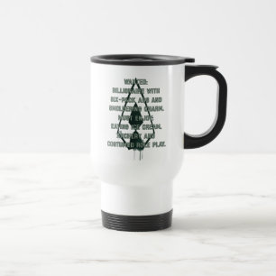 Mug De Voyage Flèche   Green Arrow Parodie Recherché Post