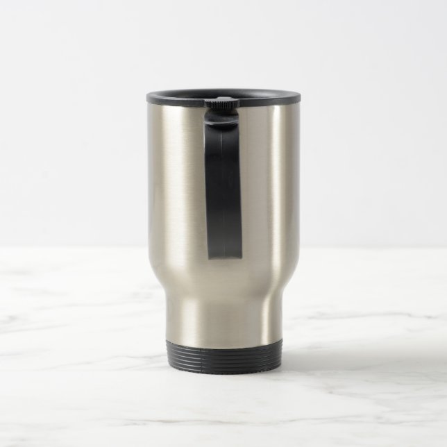 Mug de voyage Fleur Blanche (Poignée)