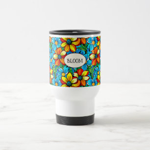 Mug De Voyage Fleur Botanique Bloom