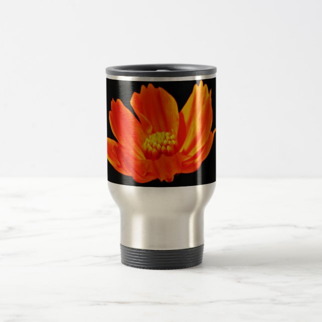 Mug De Voyage Fleur Cosmos orange (Centre)