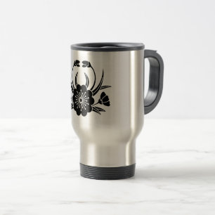 Mug De Voyage Fleur de cerisier en forme de crabe
