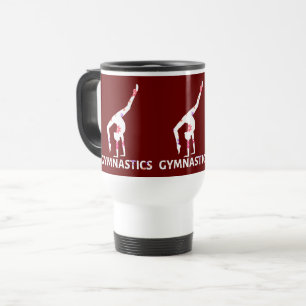 Mug De Voyage Fleur de gymnastique Power Handstand