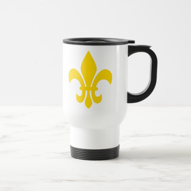 Mug De Voyage Fleur de Lis (Droite)