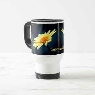 Mug De Voyage Fleur marguerite glorieuse personnalisée